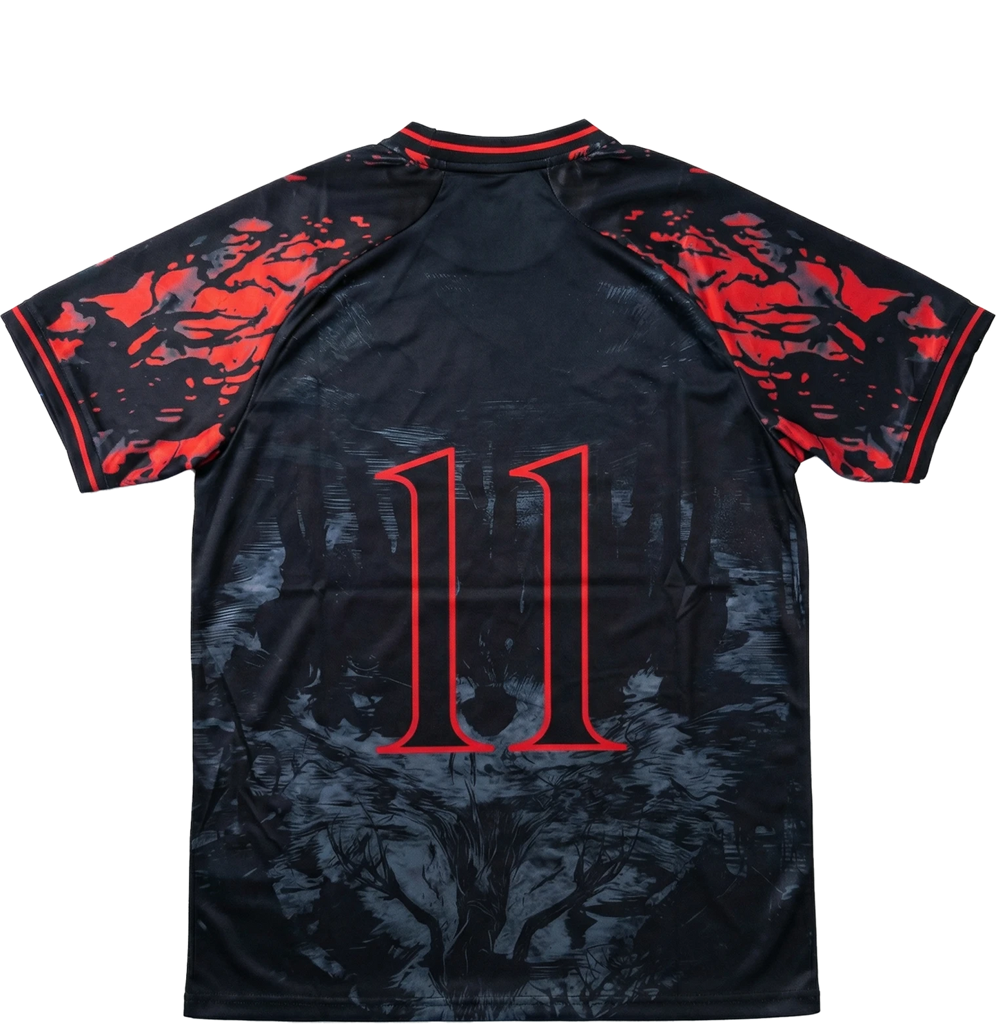 Stranger Things kids Hellfire Club design detail - Vesterez
