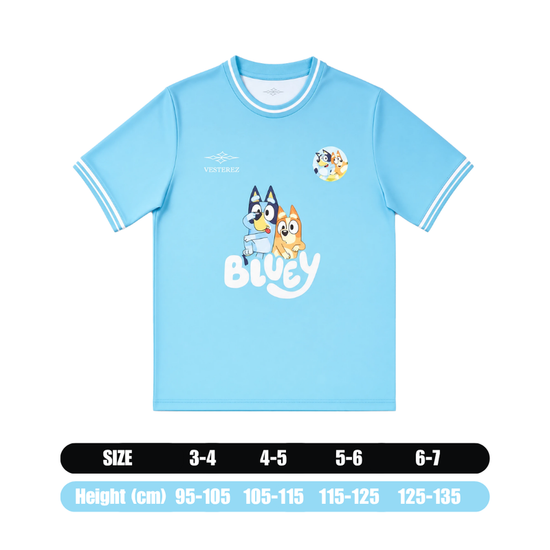 Tabla de medidas Vesterez Bluey Tee
