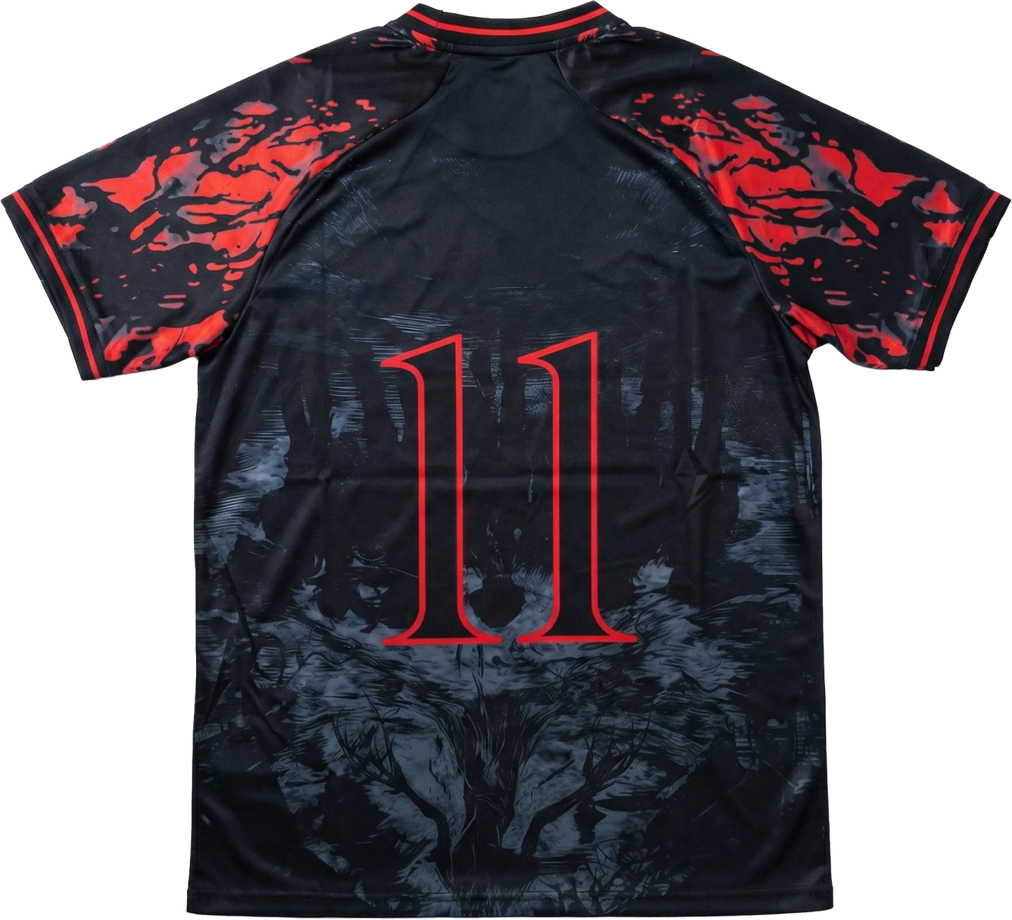 Stranger Things football shirt number 11 Eleven back - Vesterez