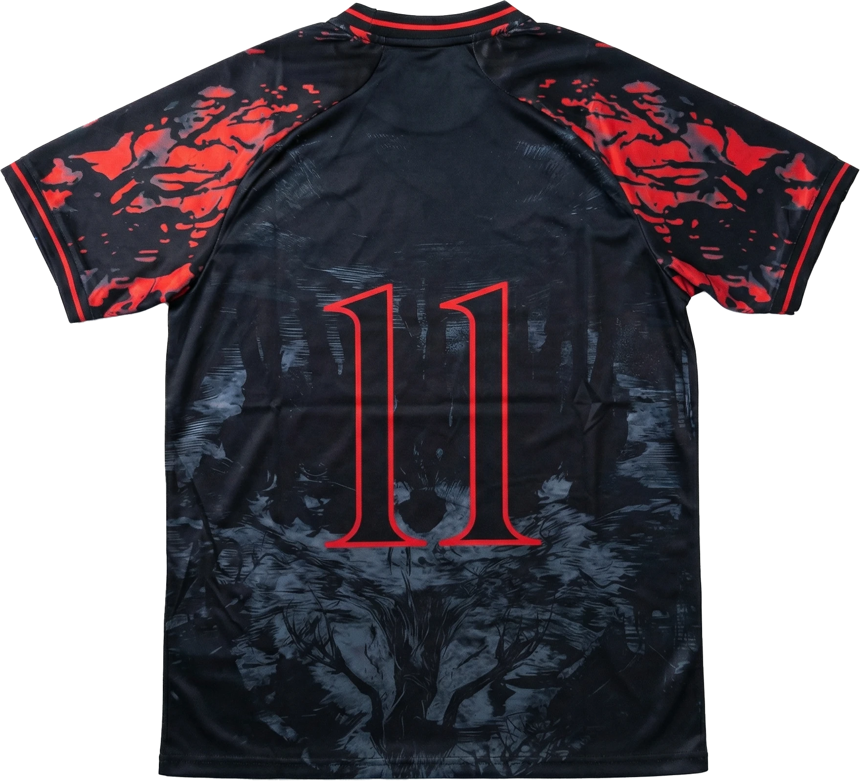 Stranger Things football shirt number 11 Eleven back - Vesterez