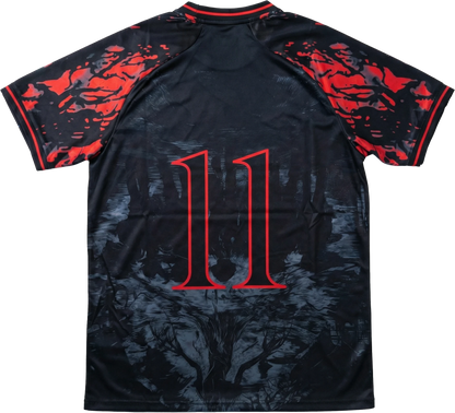 Stranger Things football shirt number 11 Eleven back - Vesterez