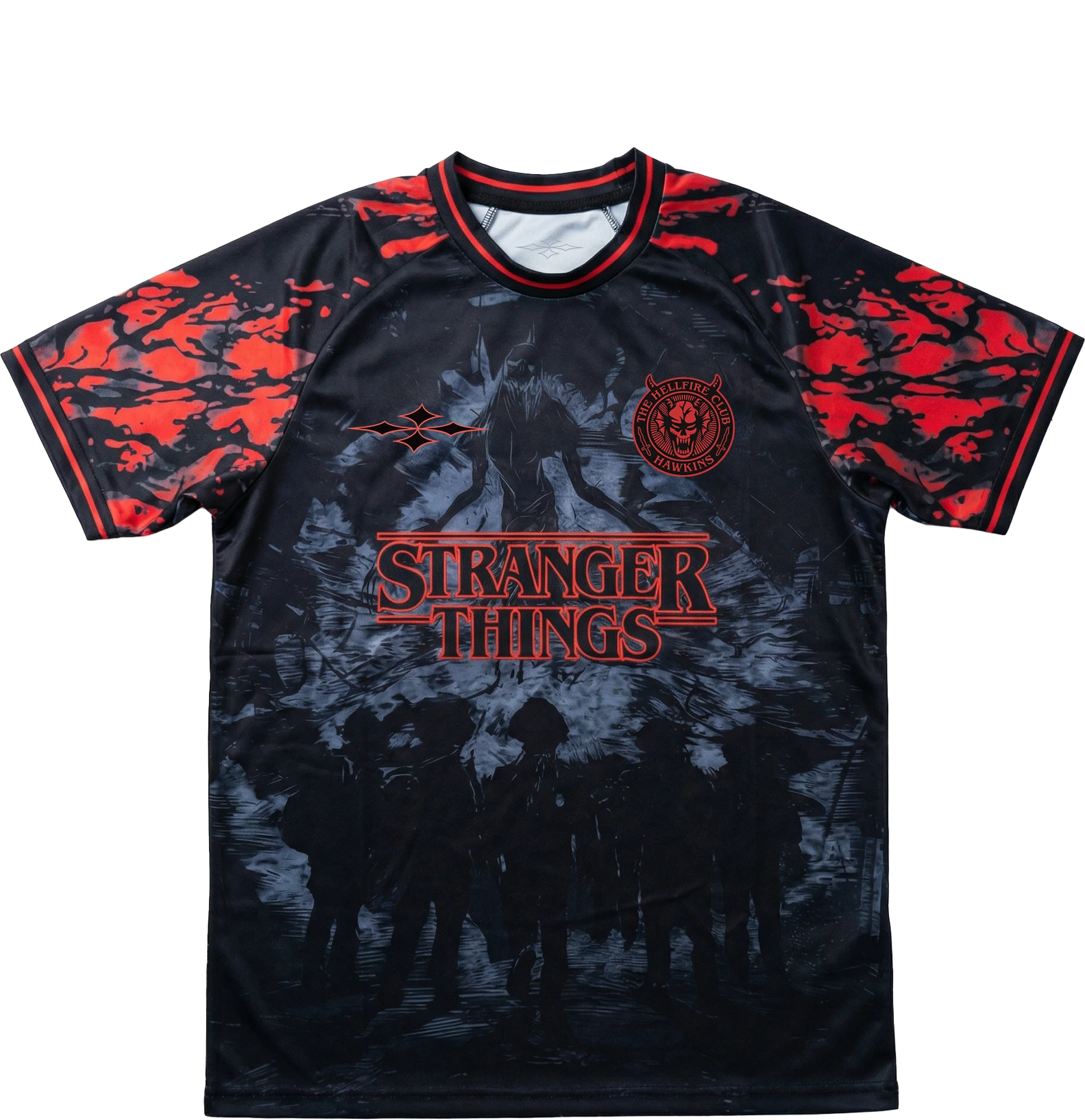 Stranger Things kids football shirt number 11 back - Vesterez