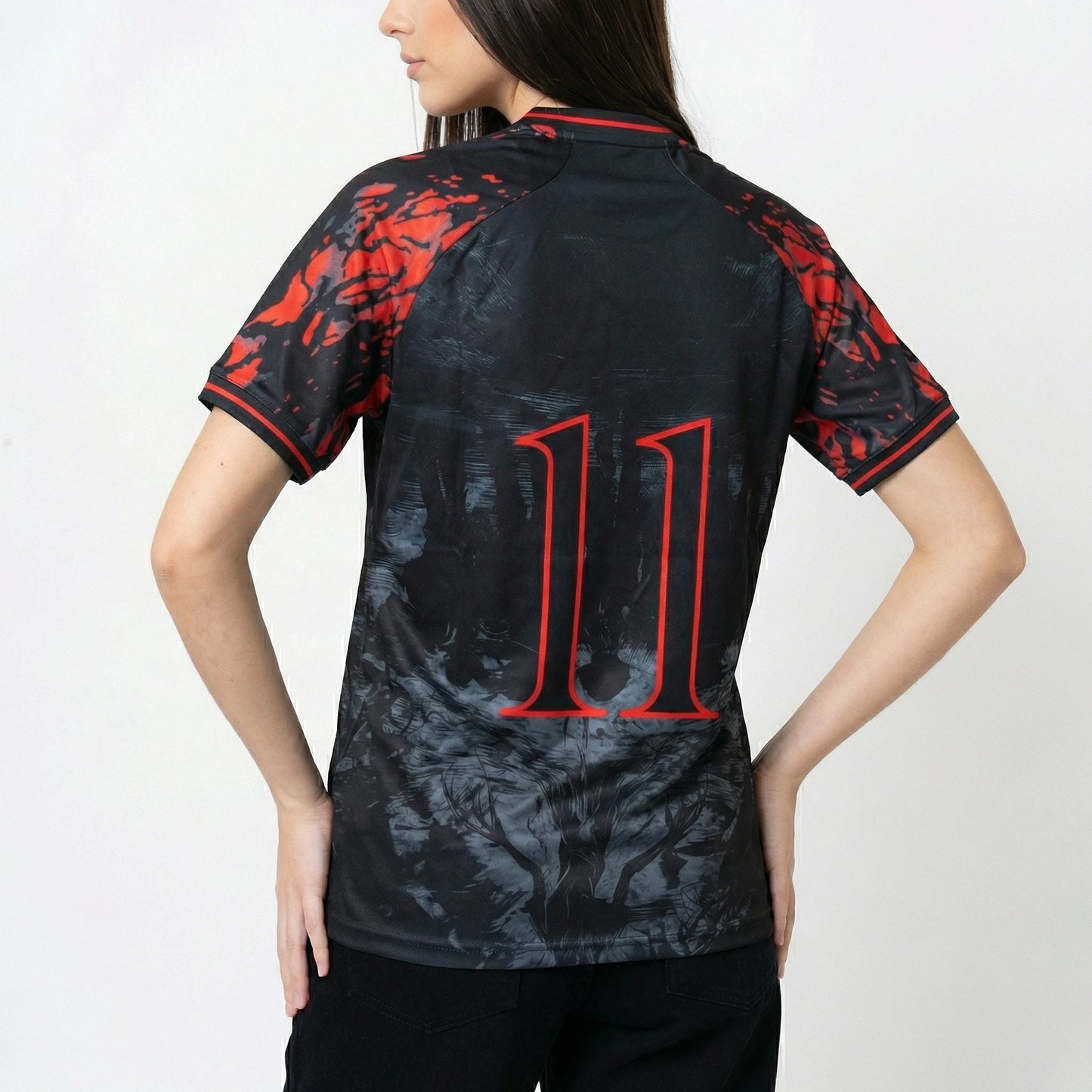 Stranger Things streetwear football shirt women - Vesterez