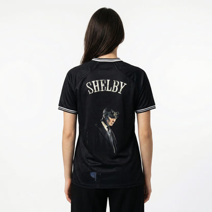 Peaky Blinders football shirt women back view - Vesterez