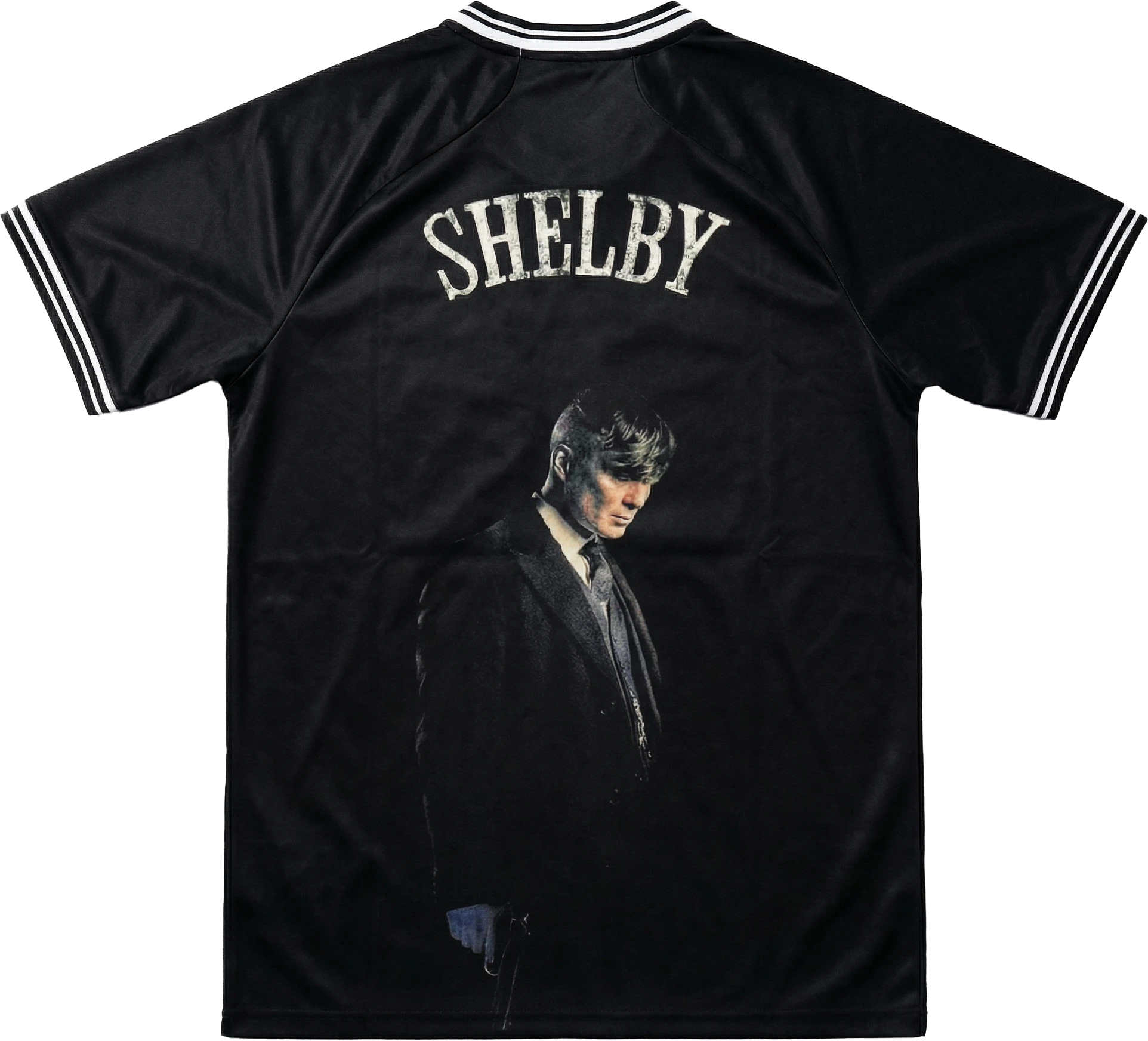 Peaky Blinders football shirt back Thomas Shelby print - Vesterez