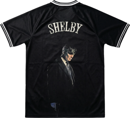 Peaky Blinders football shirt back Thomas Shelby print - Vesterez