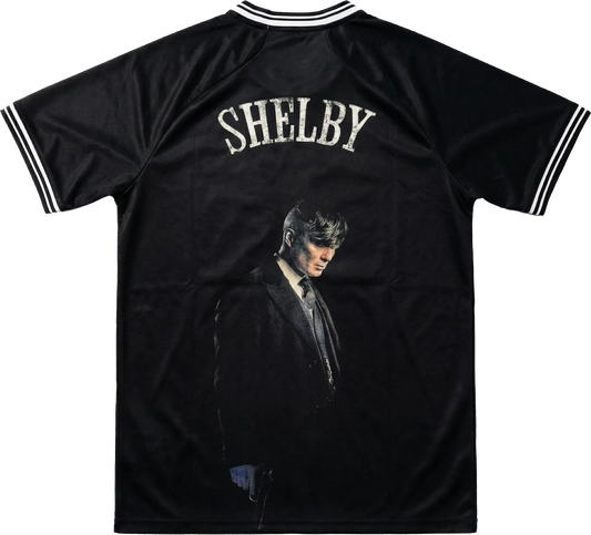 Peaky Blinders football shirt back Thomas Shelby print - Vesterez